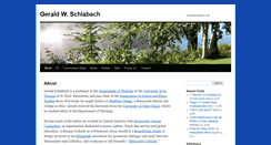 Desktop Screenshot of geraldschlabach.net